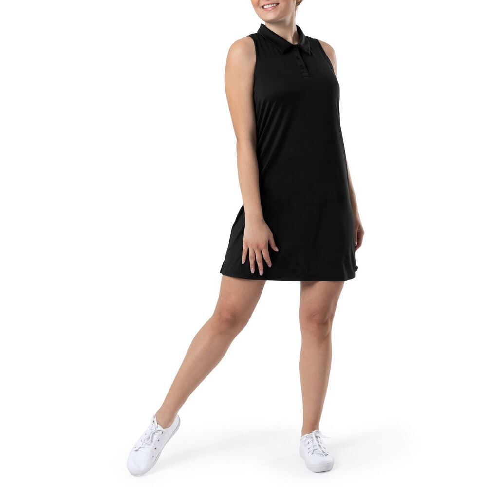 ✨The Limited Sleeveless Polo Mini Black Sz Medium Dress✨